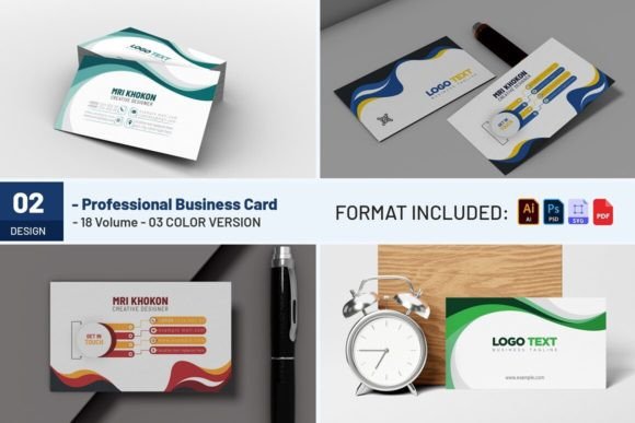 Best Modern Business Card Template: Graphics & Print Templates
