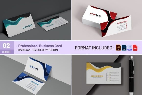 Creative Business Card Design: Graphics & Print Templates for Local Brands