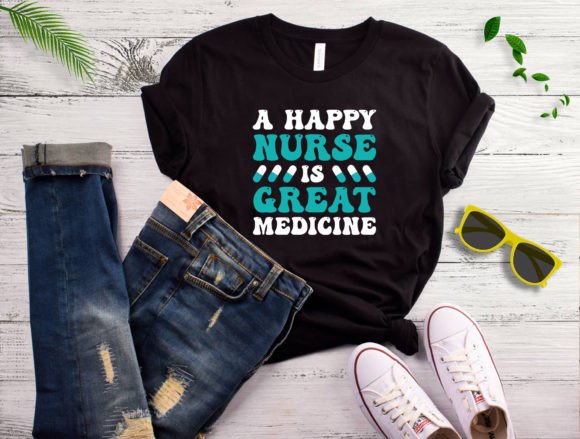 Nurse T-shirt Design Graphic