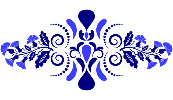 Ornament Floral Dividers SVG: Graphics for Print Templates