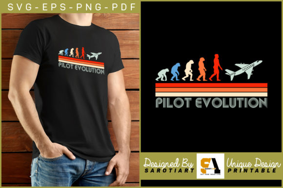 Pilot Evolution Vintage Sublimation SVG