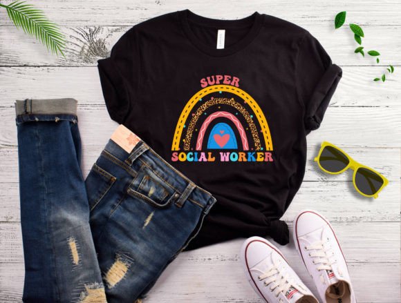 Social Worker T-shirt Design Vector: Graphics & Print Templates