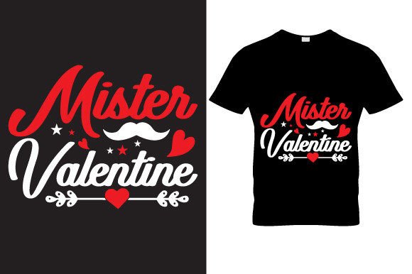 Valentine’s Day T-Shirt Design: Graphics & Print Templates